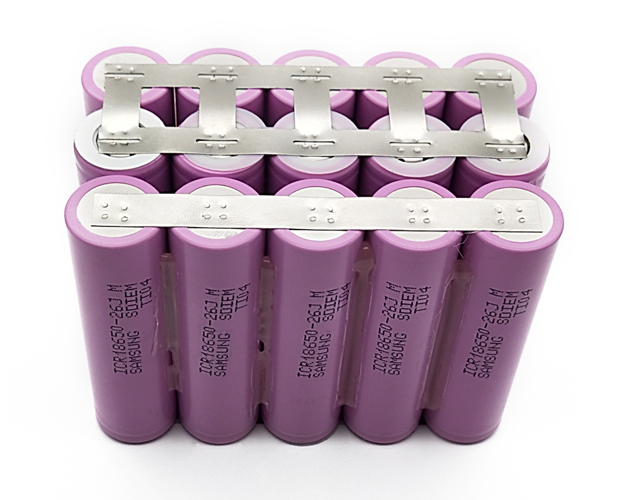 3S5P 11.1V 13Ah Li-ion Battery Pack, 3.7V(1S)-11.1V(3S)