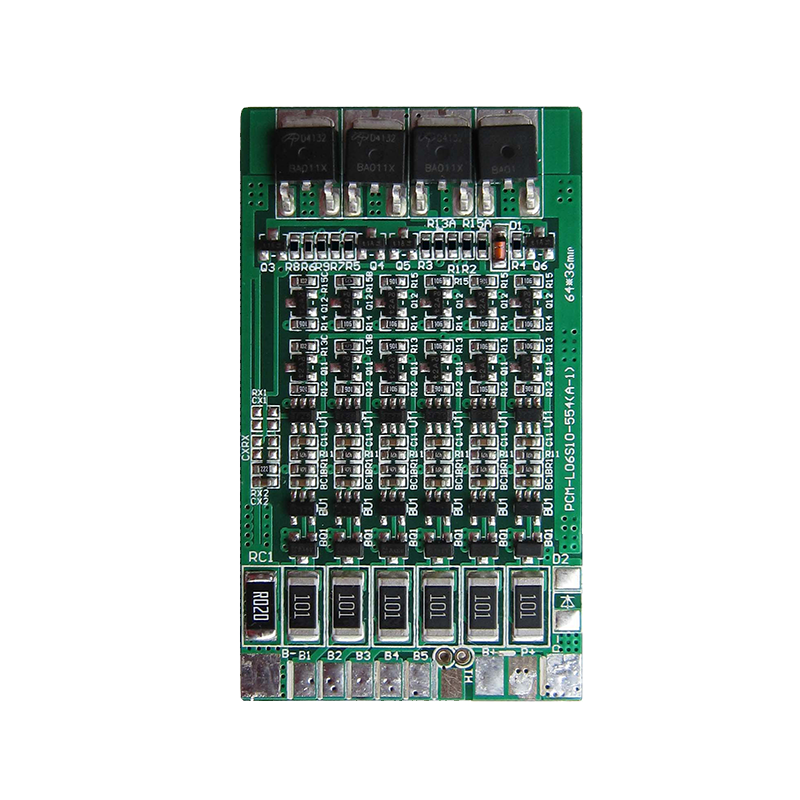 PCM-L06S10-554 Smart BMS PCM for Li-Ion/Li-Po/LiFePO4 Battery with Balance NTC PCM for 5S-9S