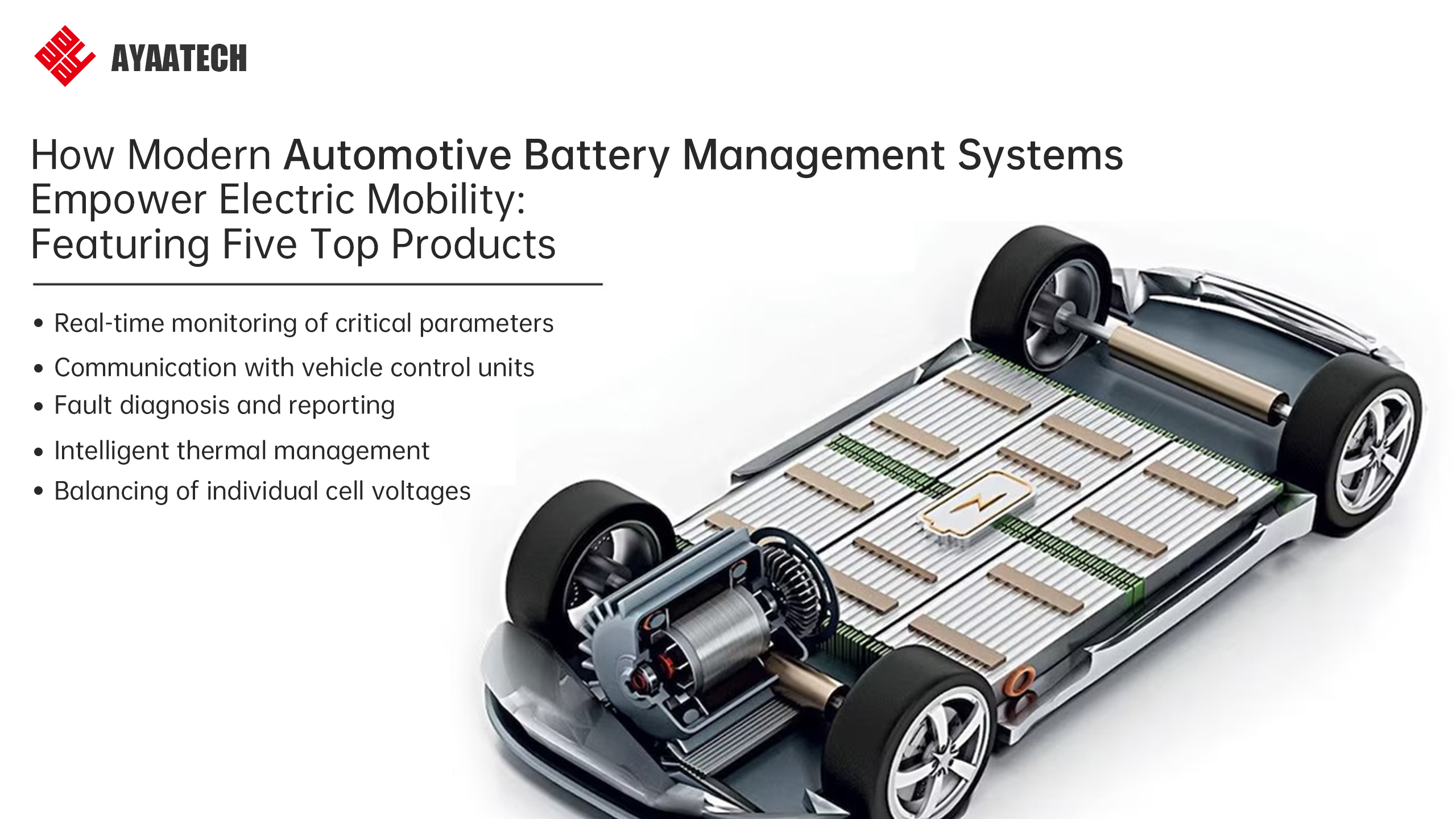 How Modern Automotive Battery Management Systems Empower Electric Mobility: Featuring Five Top Products