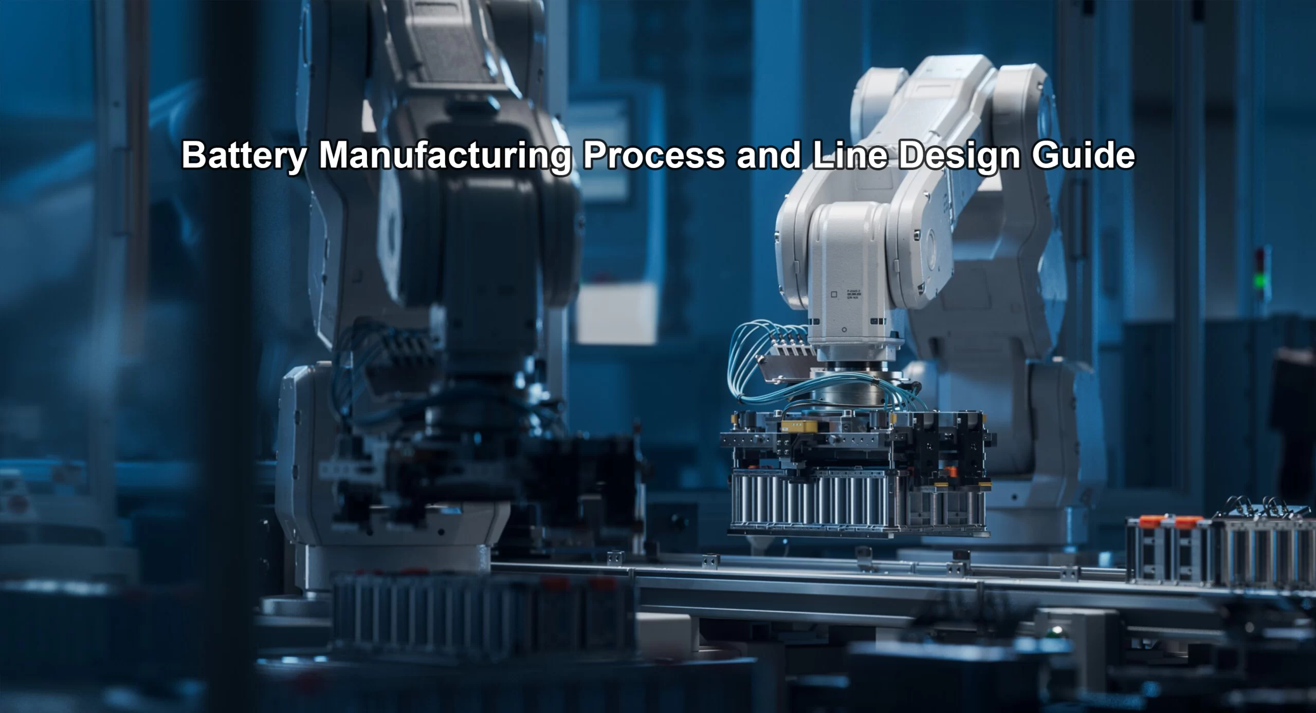 Battery Manufacturing Process and Line Design Guide