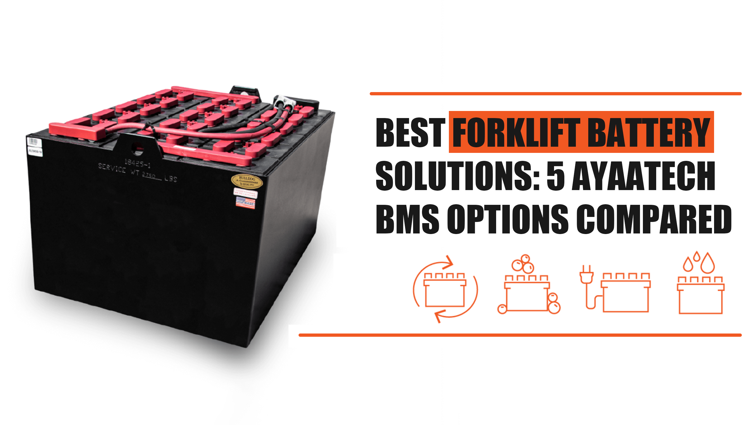 Best Forklift Battery Solutions: 5 Ayaatech BMS Options Compared