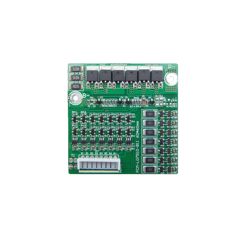PCM-L07S10-811 Smart BMS PCM for Li-Ion/Li-Po/LiFePO4 Battery with Balance PCM for 5S-9S