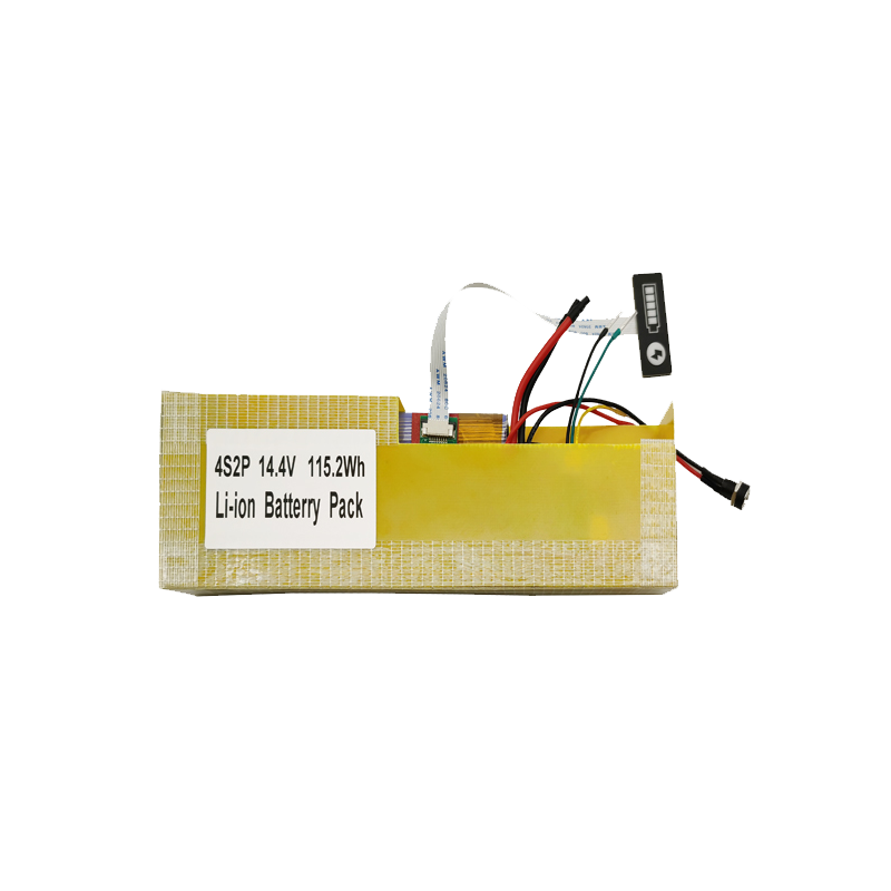 4S2P 14.4V 8Ah Li-ion Battery Pack 14.8V(4S)-22.2V(6S)