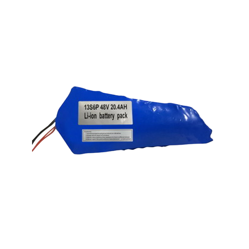 13S6P 48V 20.4Ah Li-ion battery pack 48V(13S)-55.5V(15S)
