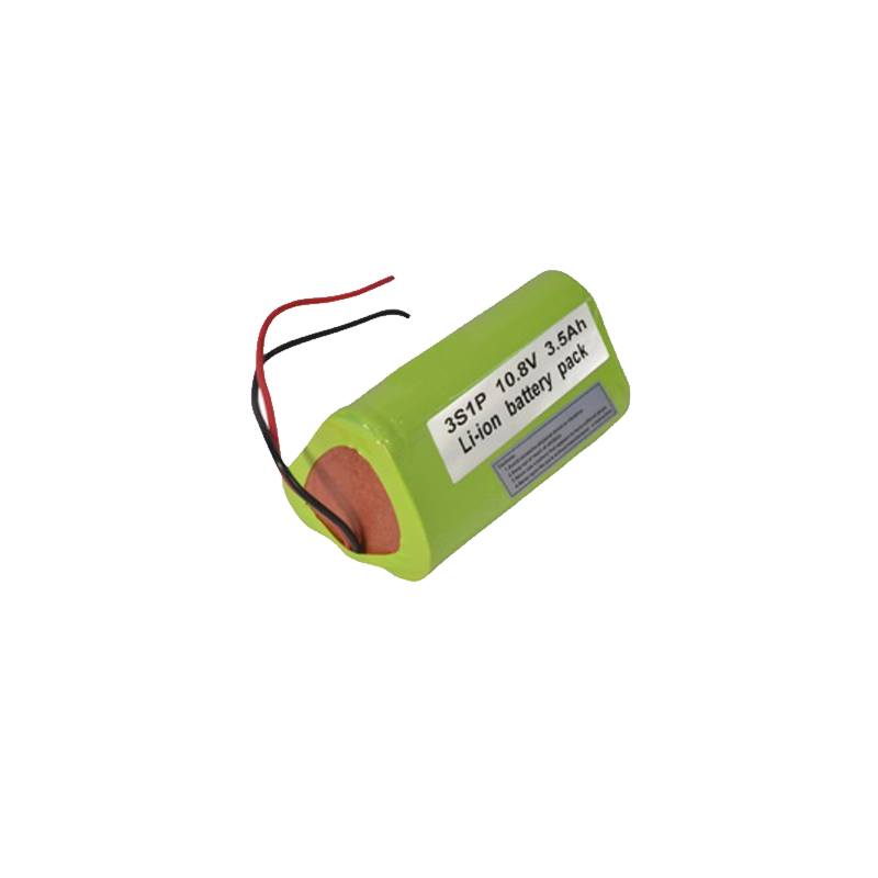 3S1P 10.8V 3500mAh Li-ion battery pack 3.7V(1S)-11.1V(3S)