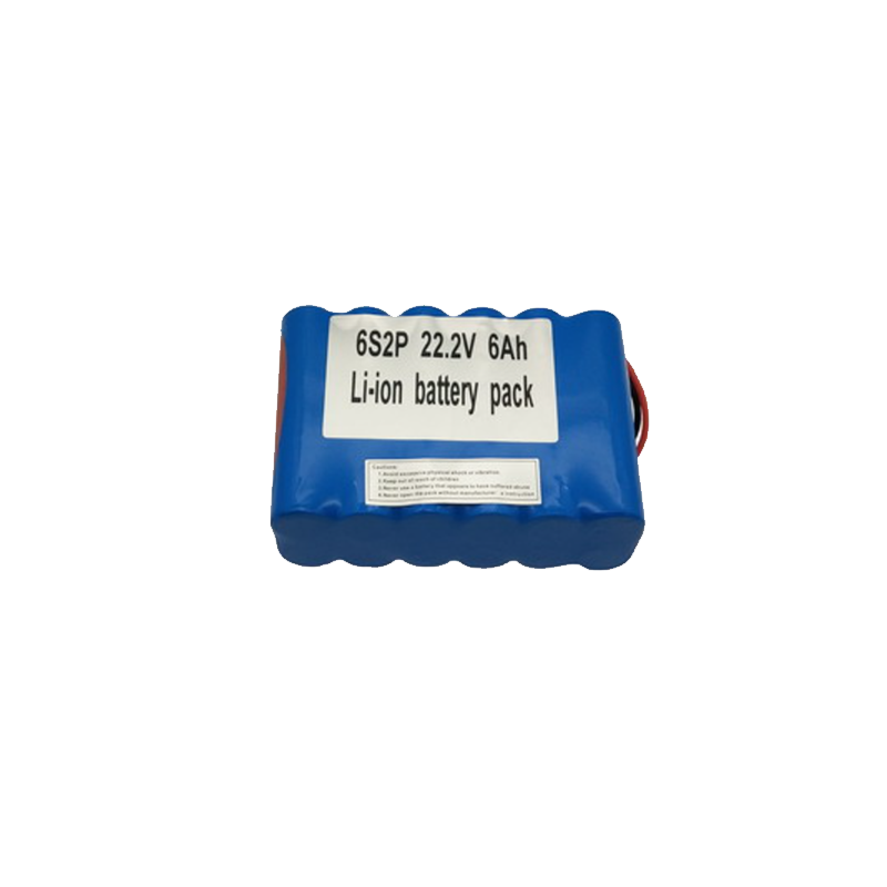 6S2P 22.2V 6Ah Li-ion Battery Pack 14.8V(4S)-22.2V(6S)