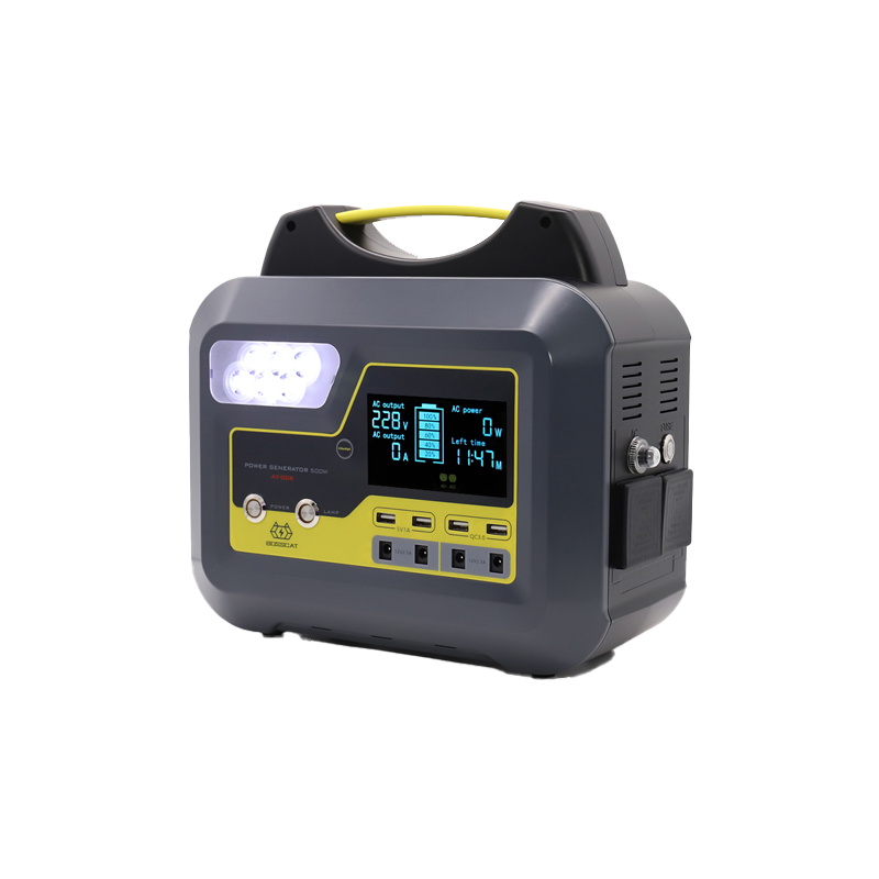 AY-006 (500W) Multi-Function Portable Power Station Portable UPS Power Supply