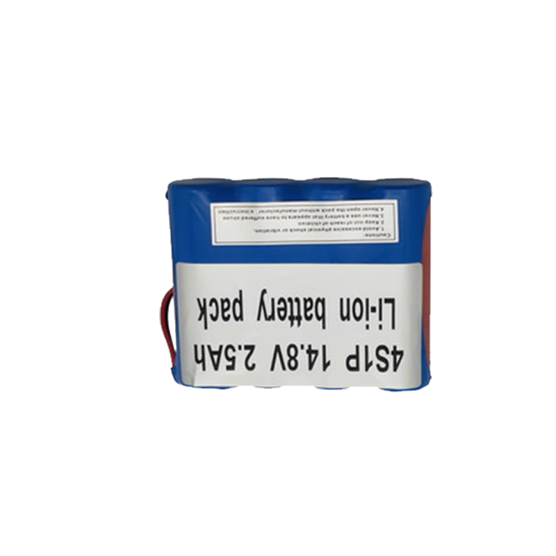 4S1P 14.8V 2500mAh Li-ion battery pack 14.8V(4S)-22.2V(6S)