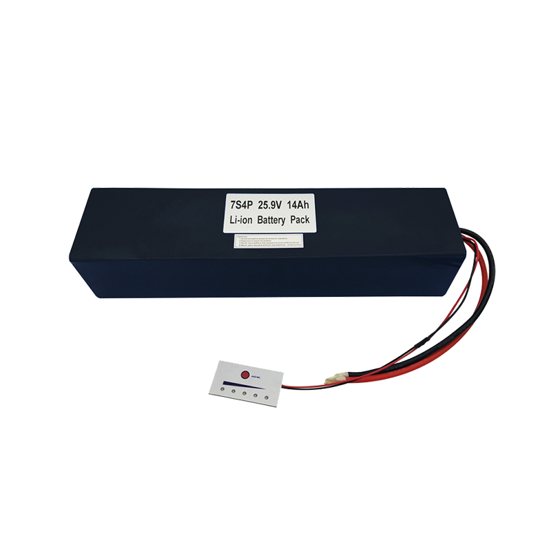 7S4P 25.9V 14Ah Li-ion Battery Pack 25.9V(7S)-33.3V(9S)