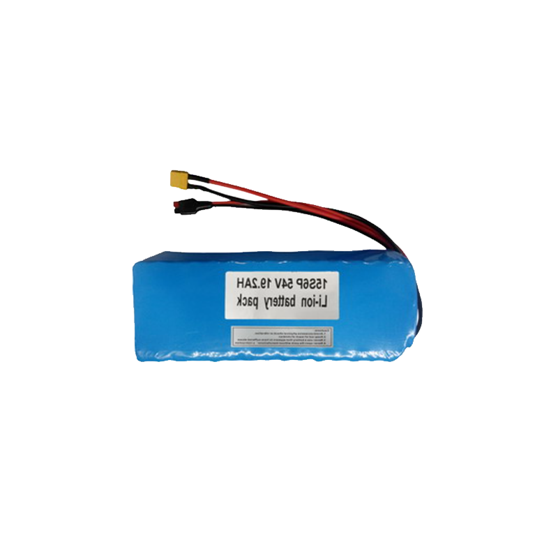 15S6P 54V 19.2Ah Li-ion battery pack 48V(13S)-55.5V(15S)