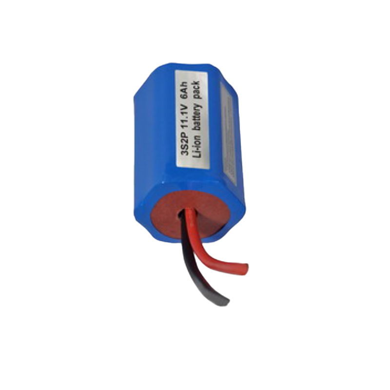 3S2P 11.1V 6000mAh Li-ion battery pack 3.7V(1S)-11.1V(3S)