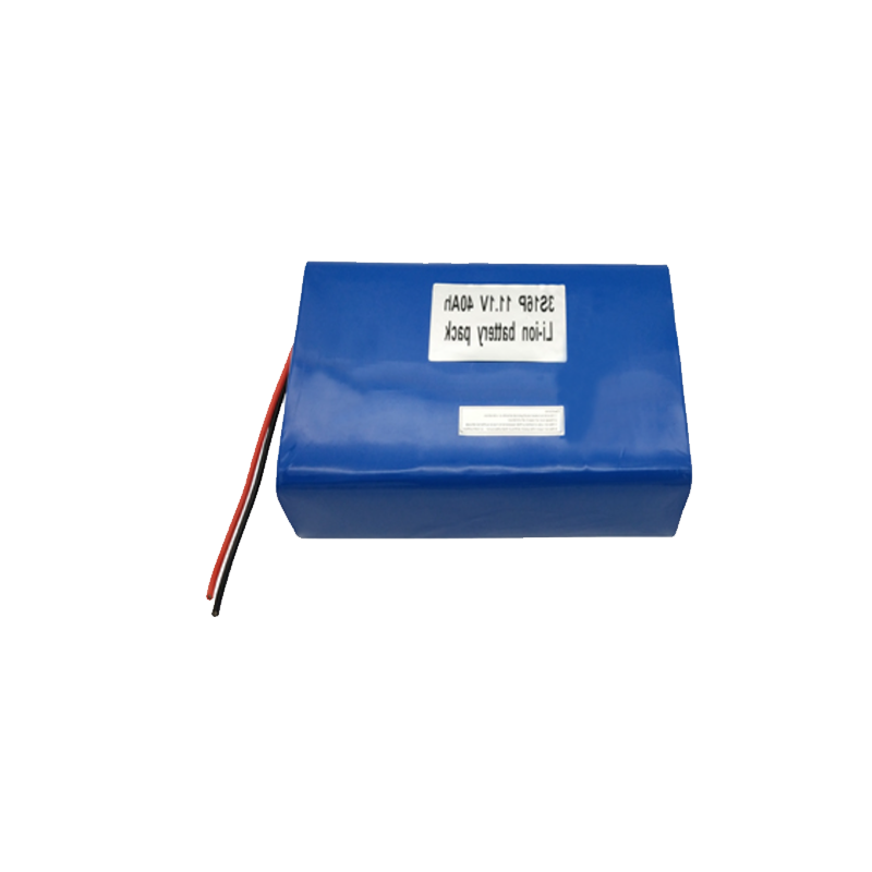 3S16P 11.1V 40Ah Li-ion battery pack 3.7V(1S)-11.1V(3S)