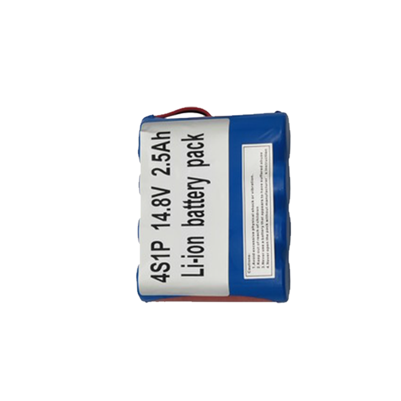 4S1P 14.8V 2500mAh Li-ion battery pack 14.8V(4S)-22.2V(6S)