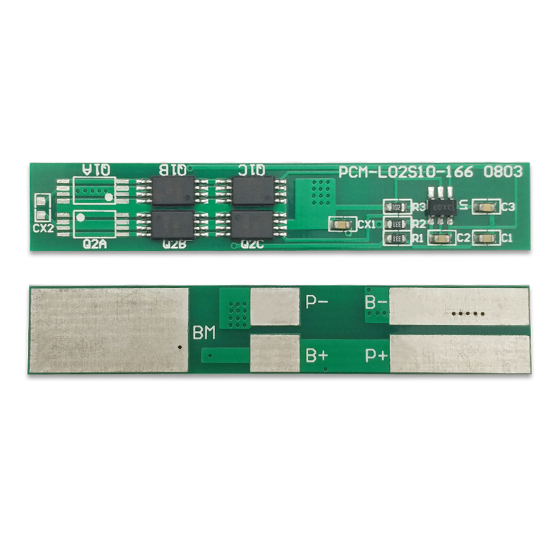 PCM-L02S10-166 Smart Bms Pcm for Li-ion/Li-po/LiFePO4 Battery PCM for 1S-2S