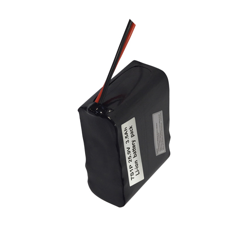 7S1P 25.9V 3500mAh Li-ion battery pack MJ1 25.9V(7S)-33.3V(9S)