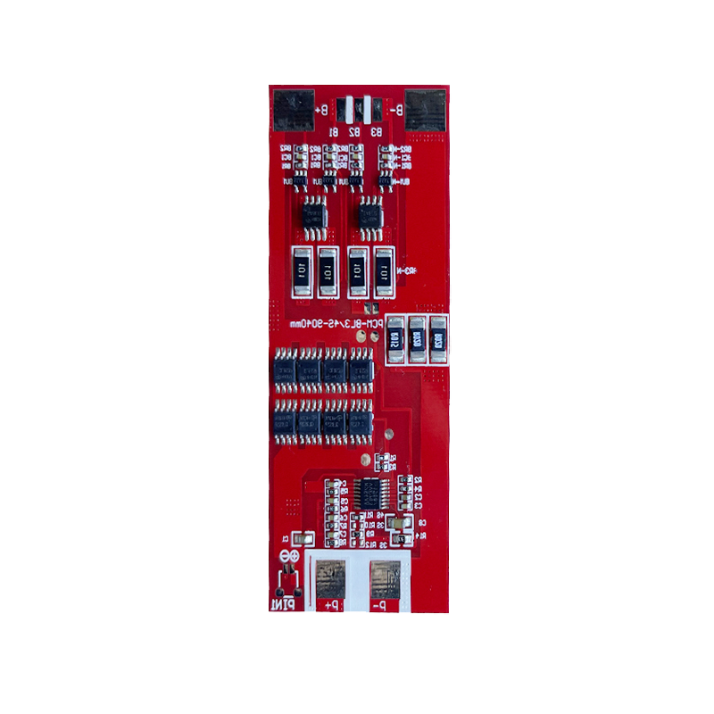 PCM-L04S10-187 Smart BMS PCM for Li-Ion/Li-Po/LiFePO4 Battery with Balance PCM for 3S-4S