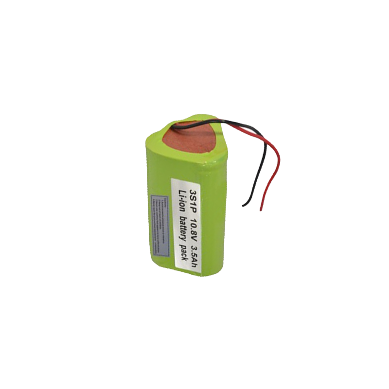 3S1P 10.8V 3500mAh Li-ion battery pack 3.7V(1S)-11.1V(3S)