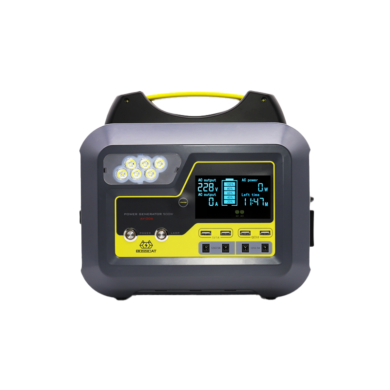 AY-006 (500W) Multi-Function Portable Power Station Portable UPS Power Supply