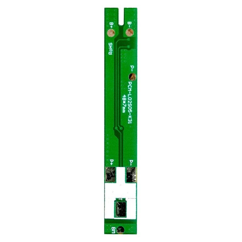 PCM-L02S05-K31 Smart Bms Pcm for Li-ion/Li-po/LiFePO4 Battery with NTC PCM for 1S-2S
