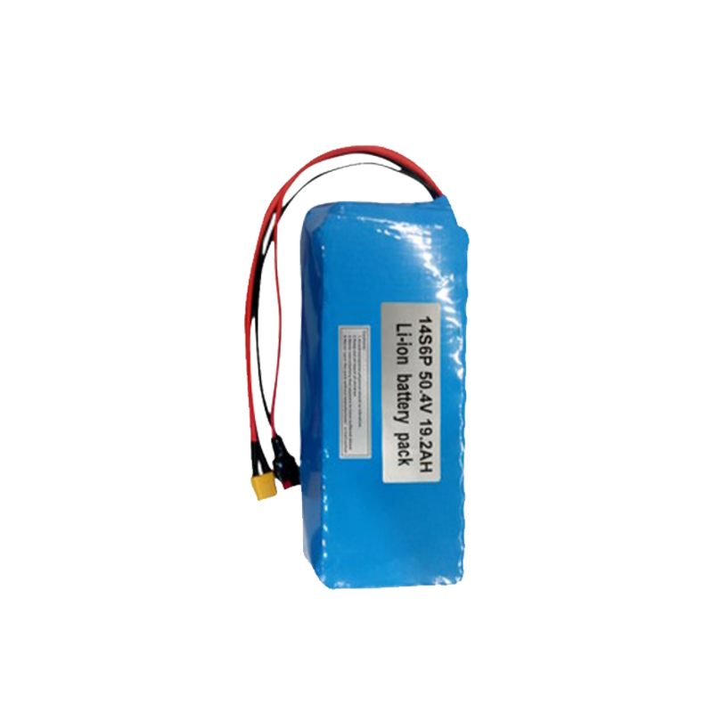 14S6P 50.4V 19.2Ah Li-ion battery pack 48V(13S)-55.5V(15S)