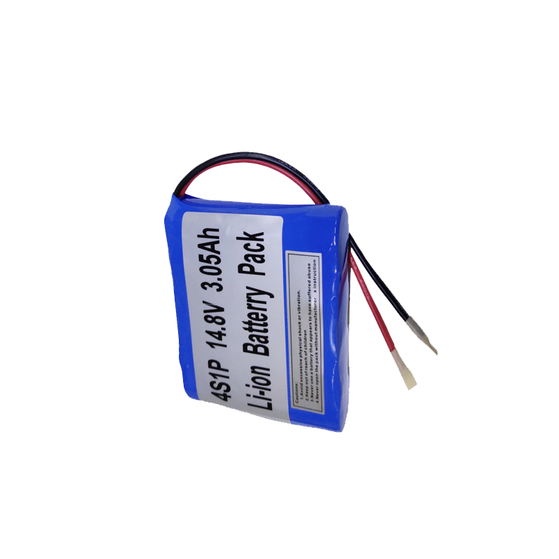 4S1P 14.8V 3.05Ah Li-ion Battery Pack 14.8V(4S)-22.2V(6S)