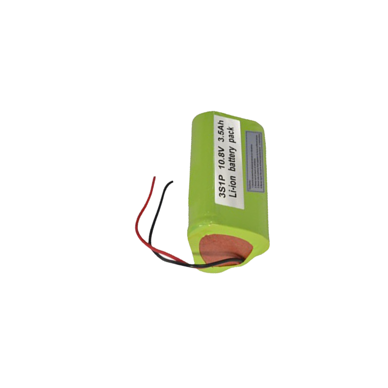 3S1P 10.8V 3500mAh Li-ion battery pack 3.7V(1S)-11.1V(3S)