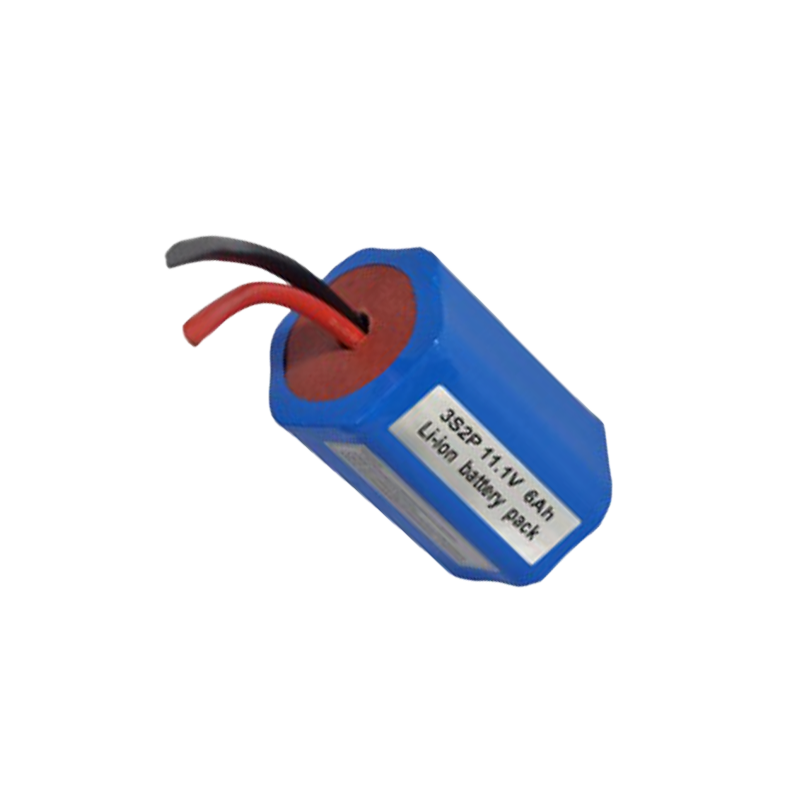 3S2P 11.1V 6000mAh Li-ion battery pack 3.7V(1S)-11.1V(3S)