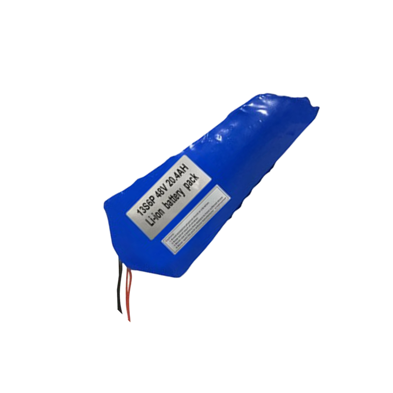 13S6P 48V 20.4Ah Li-ion battery pack 48V(13S)-55.5V(15S)