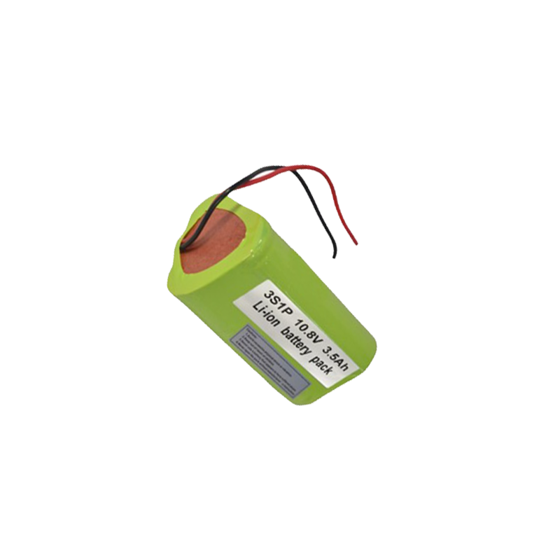 3S1P 10.8V 3500mAh Li-ion battery pack 3.7V(1S)-11.1V(3S)