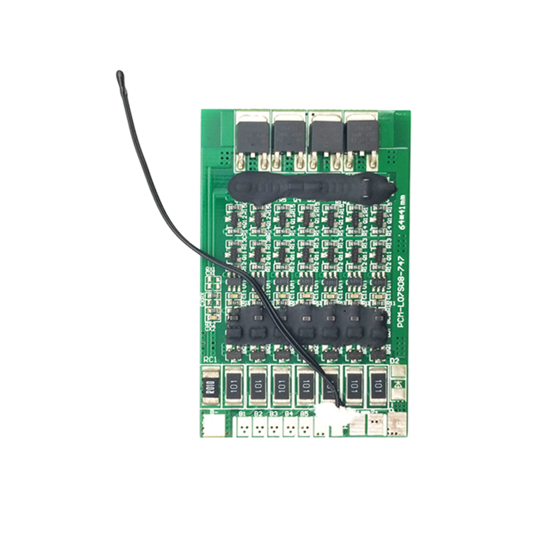 PCM-L07S08-747 Smart BMS PCM for Li-Ion/Li-Po/LiFePO4 Battery with Balance NTC PCM for 5S-9S