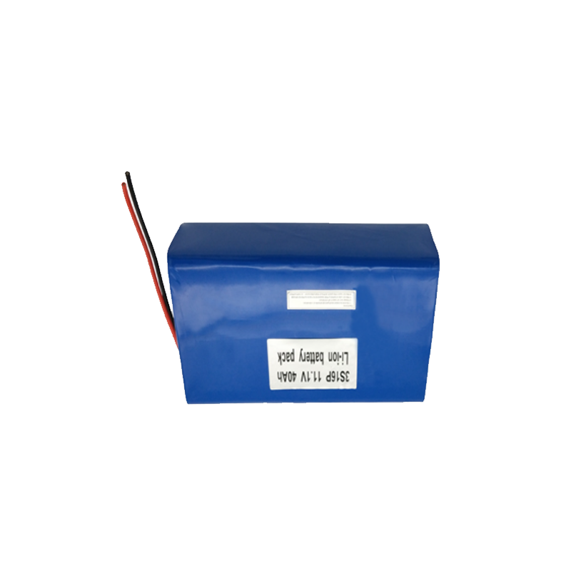 3S16P 11.1V 40Ah Li-ion battery pack 3.7V(1S)-11.1V(3S)