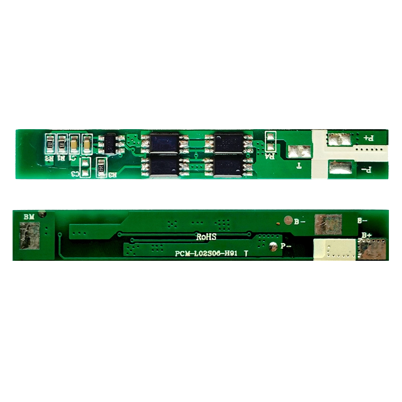 PCM-L02S06-H91 Smart Bms Pcm for Li-ion/Li-po/LiFePO4 Battery with NTC PCM for 1S-2S