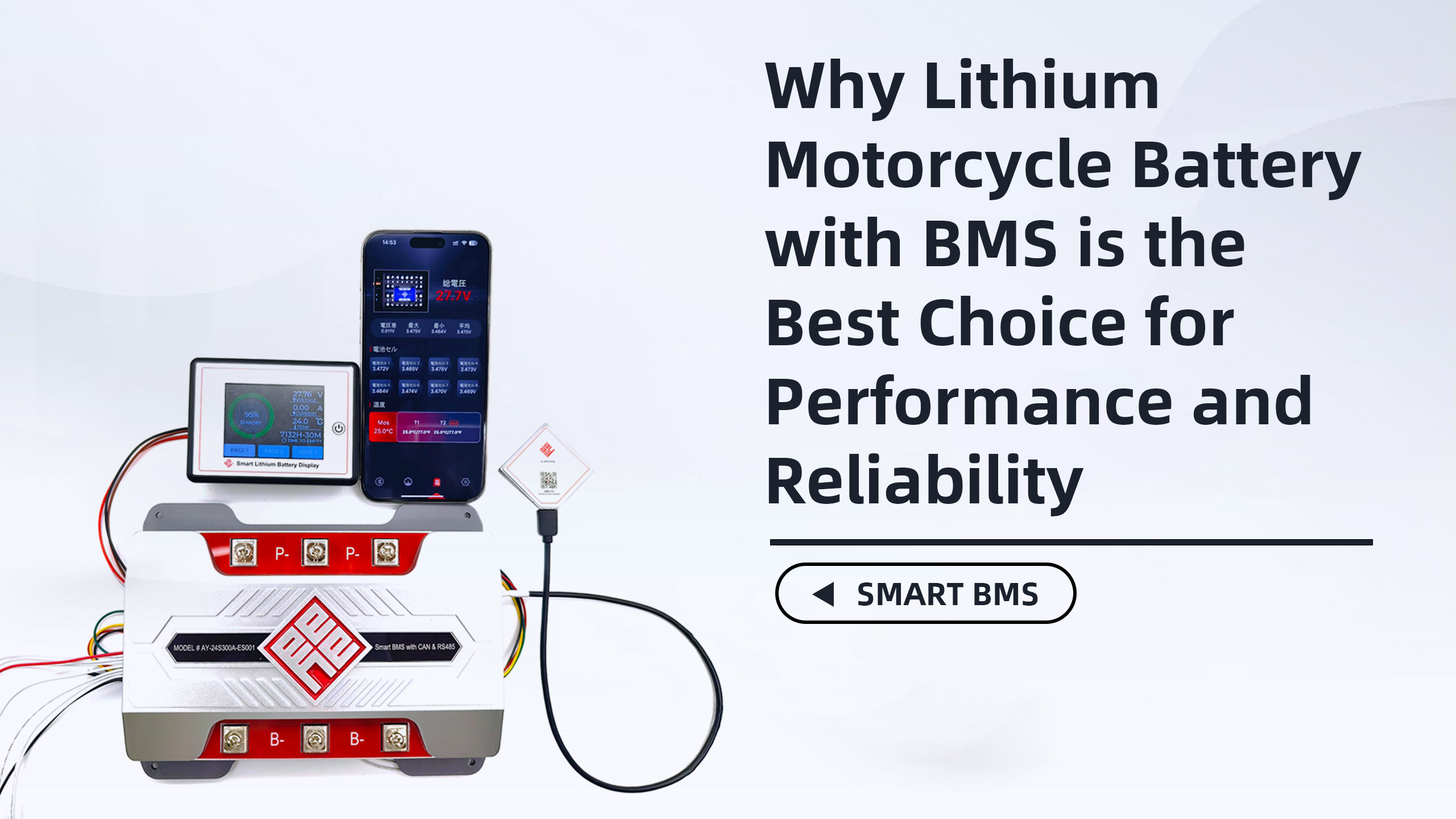 Why Lithium Motorcycle Battery with BMS is the Best Choice for Performance and Reliability