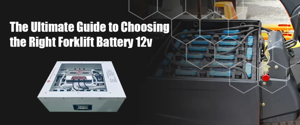 Forklift Battery 12v