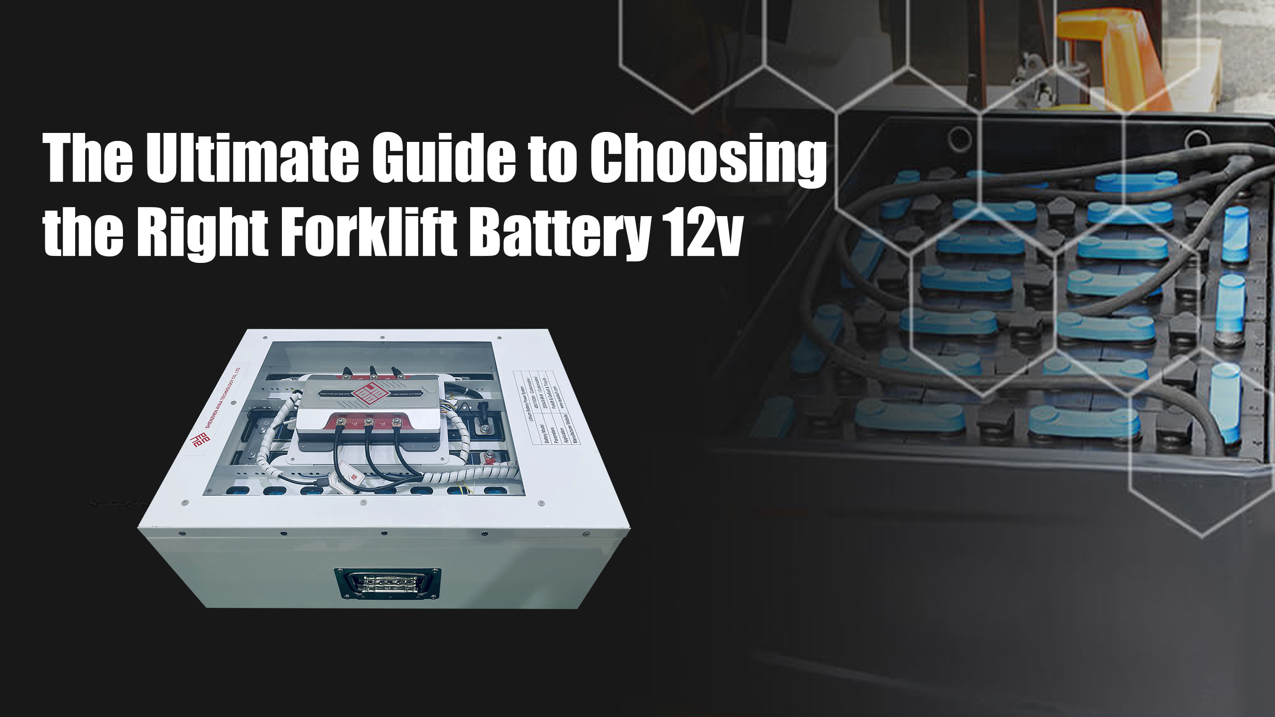 The Ultimate Guide to Choosing the Right Forklift Battery 12v