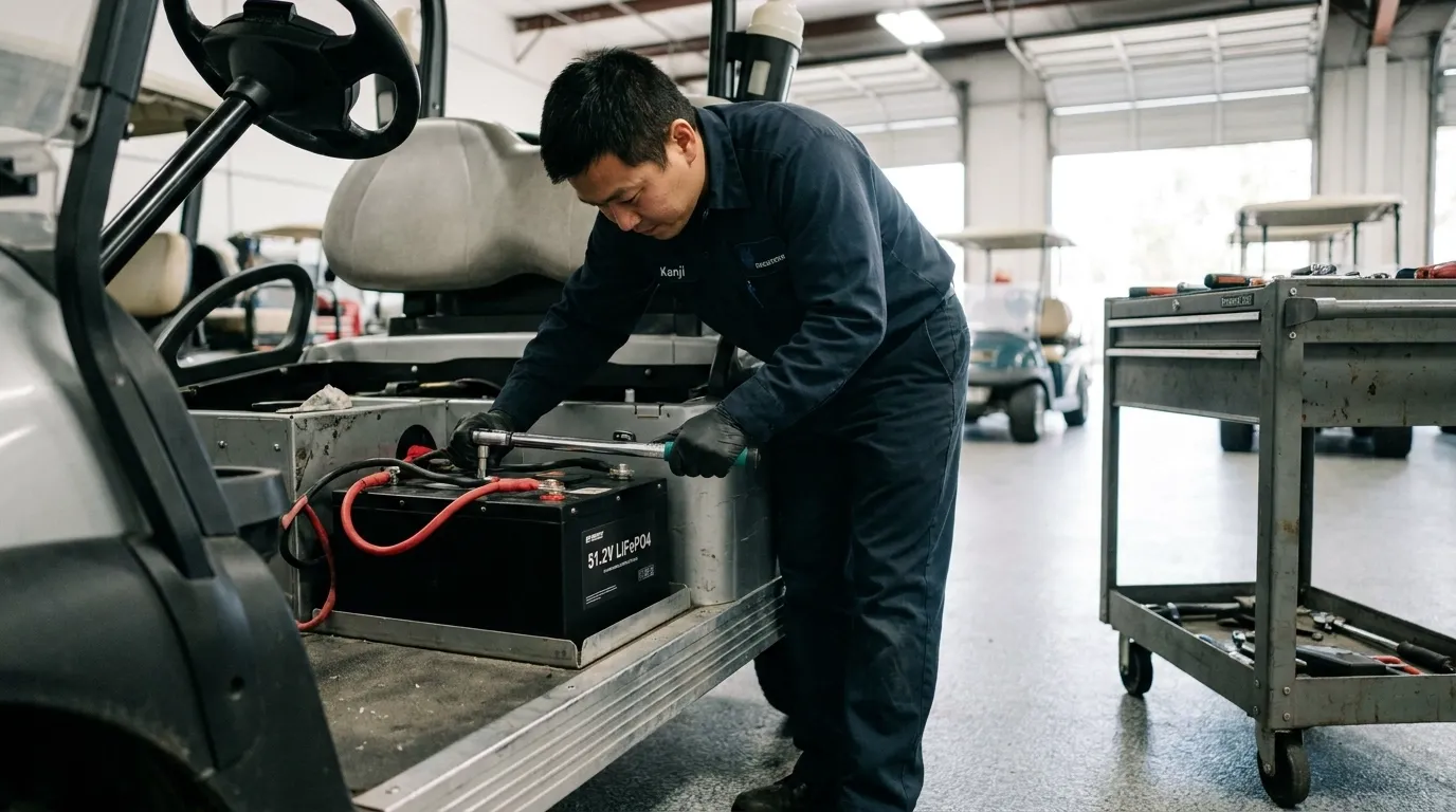 How to Choose the Right LiFePO4 Golf Cart Battery?