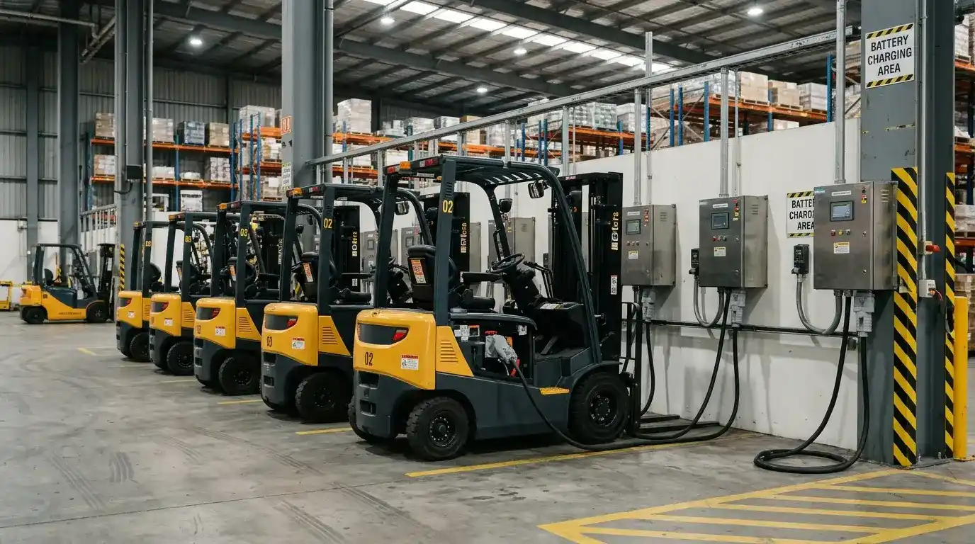 How to Monitor Forklift Battery Health?